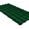 Металлочерепица Гранд лайн Grand Line Credo Satin 0,5 мм GreenCoat Pural BT RR29 красный глянец 0,5