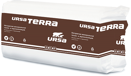 Утеплитель URSA TERRA 37 PN 1200x610мм 50 мм