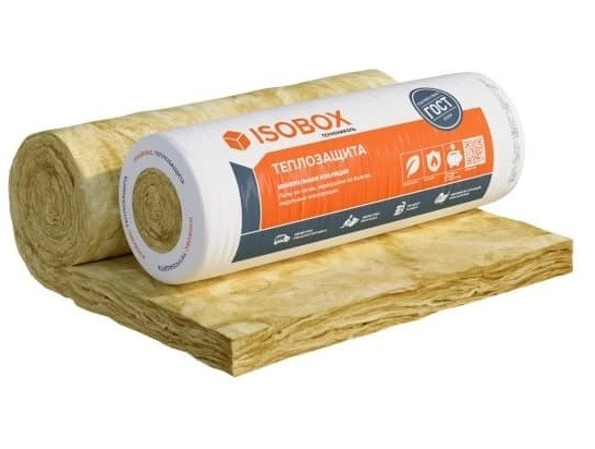 Мат минераловатный ИЗОБОКС 44 R Теплозащита Мини, 6560x610x50мм