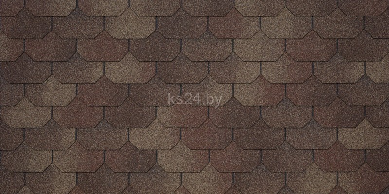 Гибкая черепица Tegola LIBERTY terracotta spagnola 412