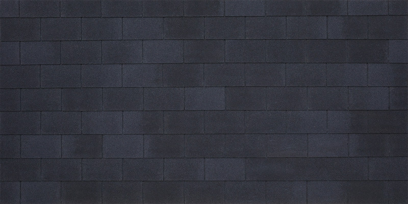 Гибкая черепица Tegola RECTANGULAR цвет Giada Nero 168