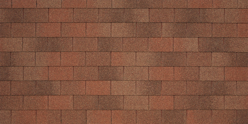 Гибкая черепица Tegola RECTANGULAR (Тегола) цвет Terracotta Europeo 414