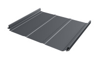 Кликфальц Pro Line Grand Line 0,45 Drap TX с пленкой на замках RAL 7024 мокрый асфальт Кликфальц Pro Line