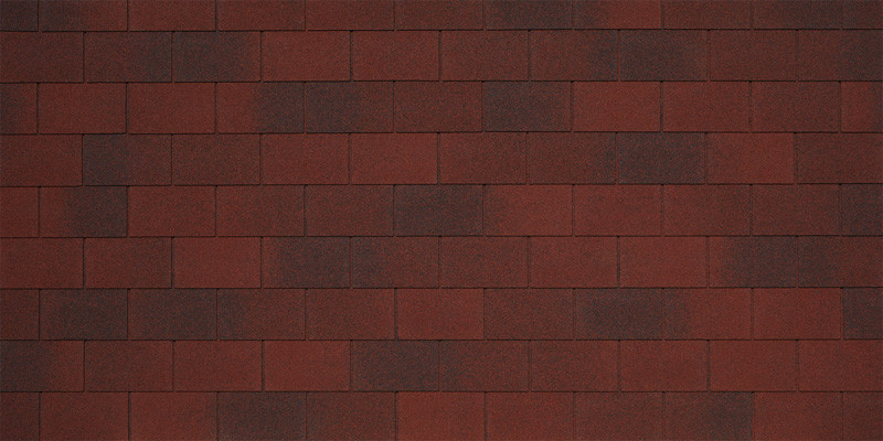 Черепица битумная TEGOLA Comfort Capri, 2.9м² Rosso 401