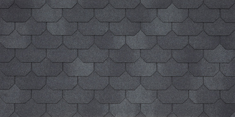 Гибкая черепица TEGOLA Premium Liberty, 3.05 м² Opale Grigio 464